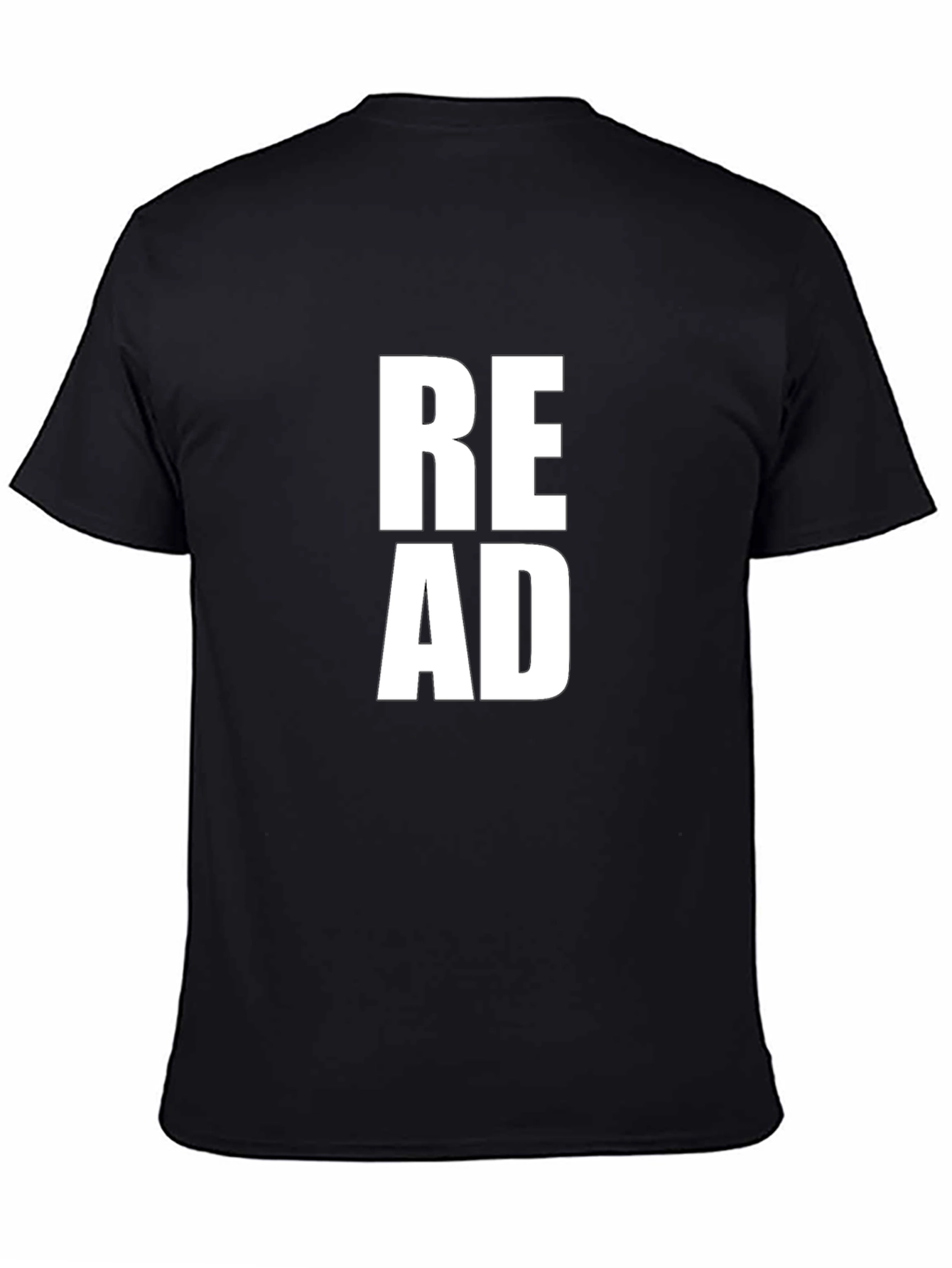 Read Graphic T-Shirt - Black Cotton Tee