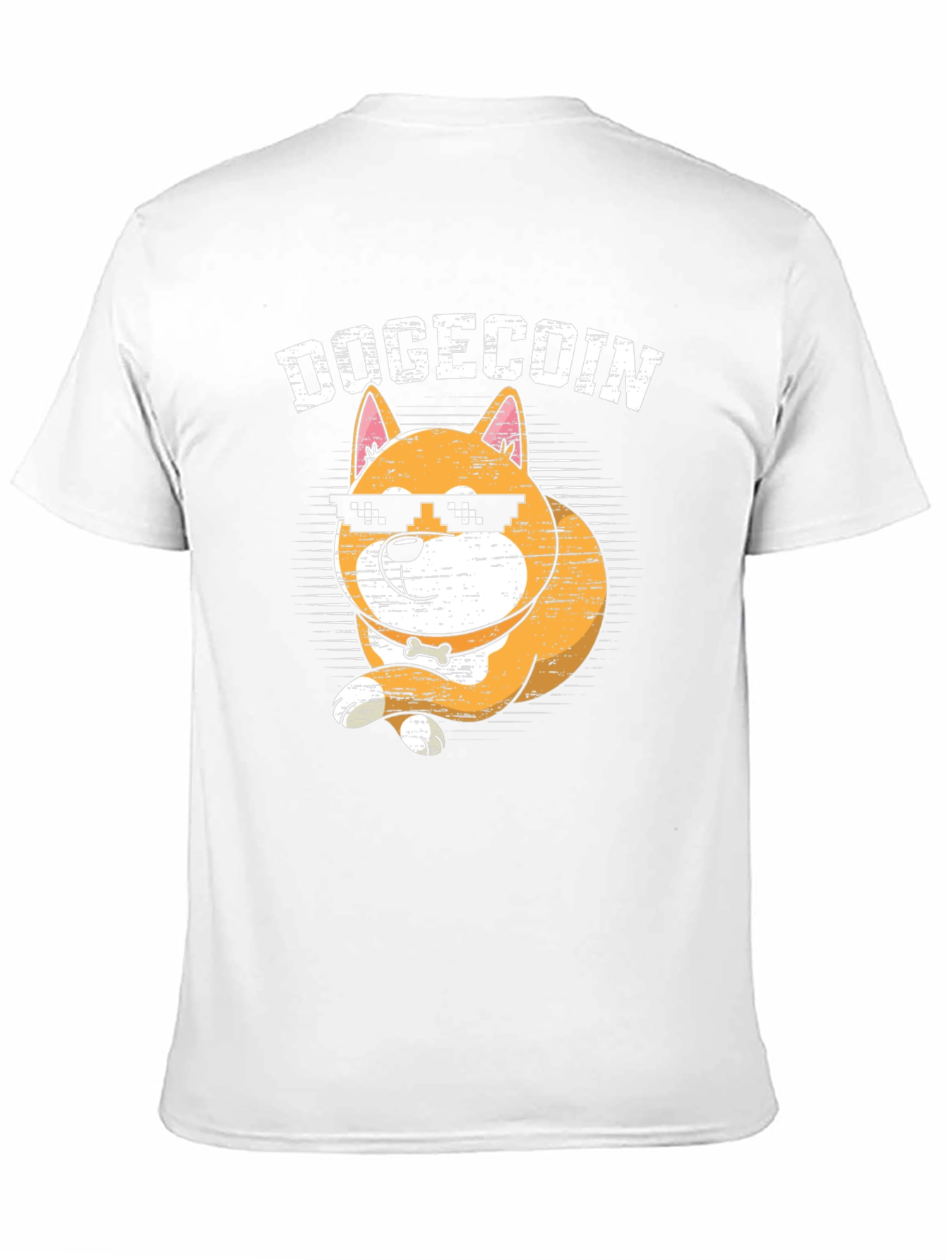 DogeCoin Crypto Cartoon Graphic T-Shirt
