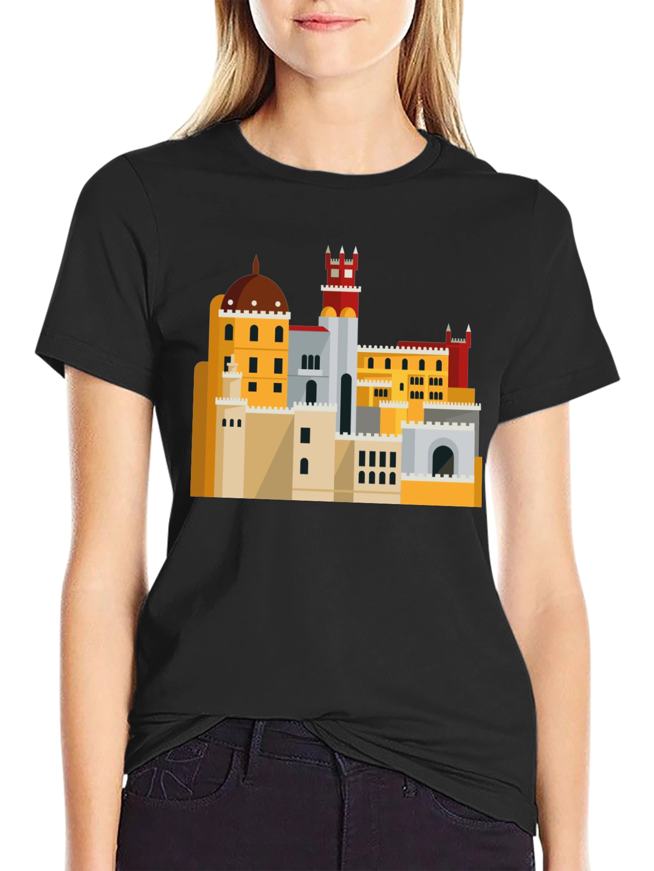 Architectural Landmark Graphic Tee