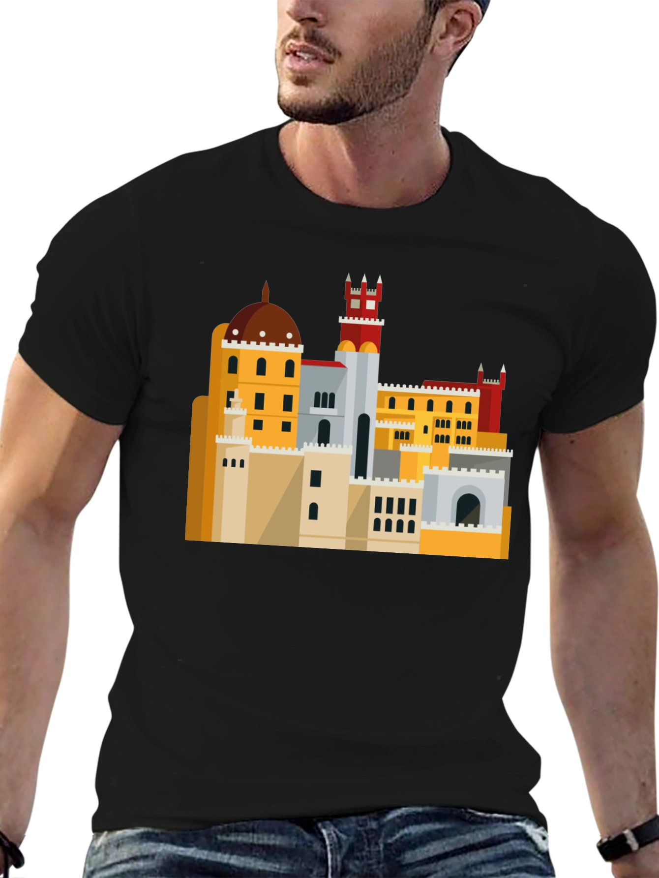 Architectural Landmark Graphic Tee