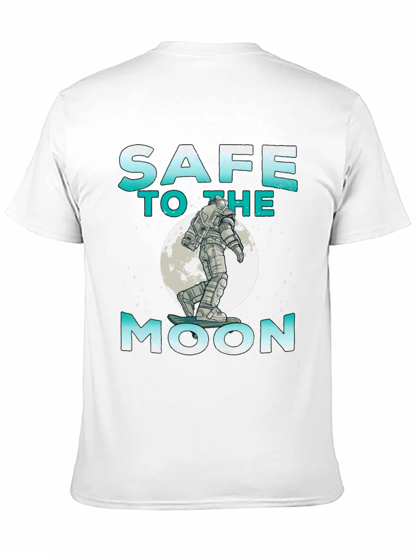 Safe to the Moon Graphic T-Shirt