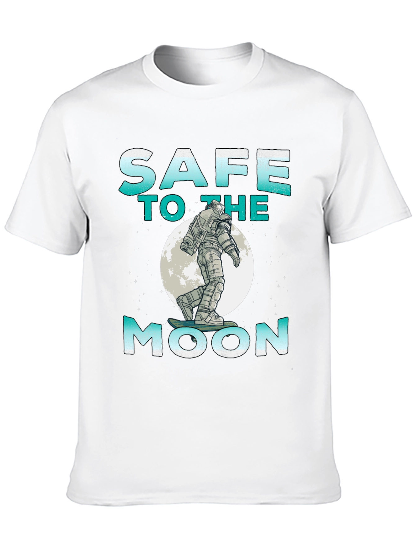 Safe to the Moon Graphic T-Shirt