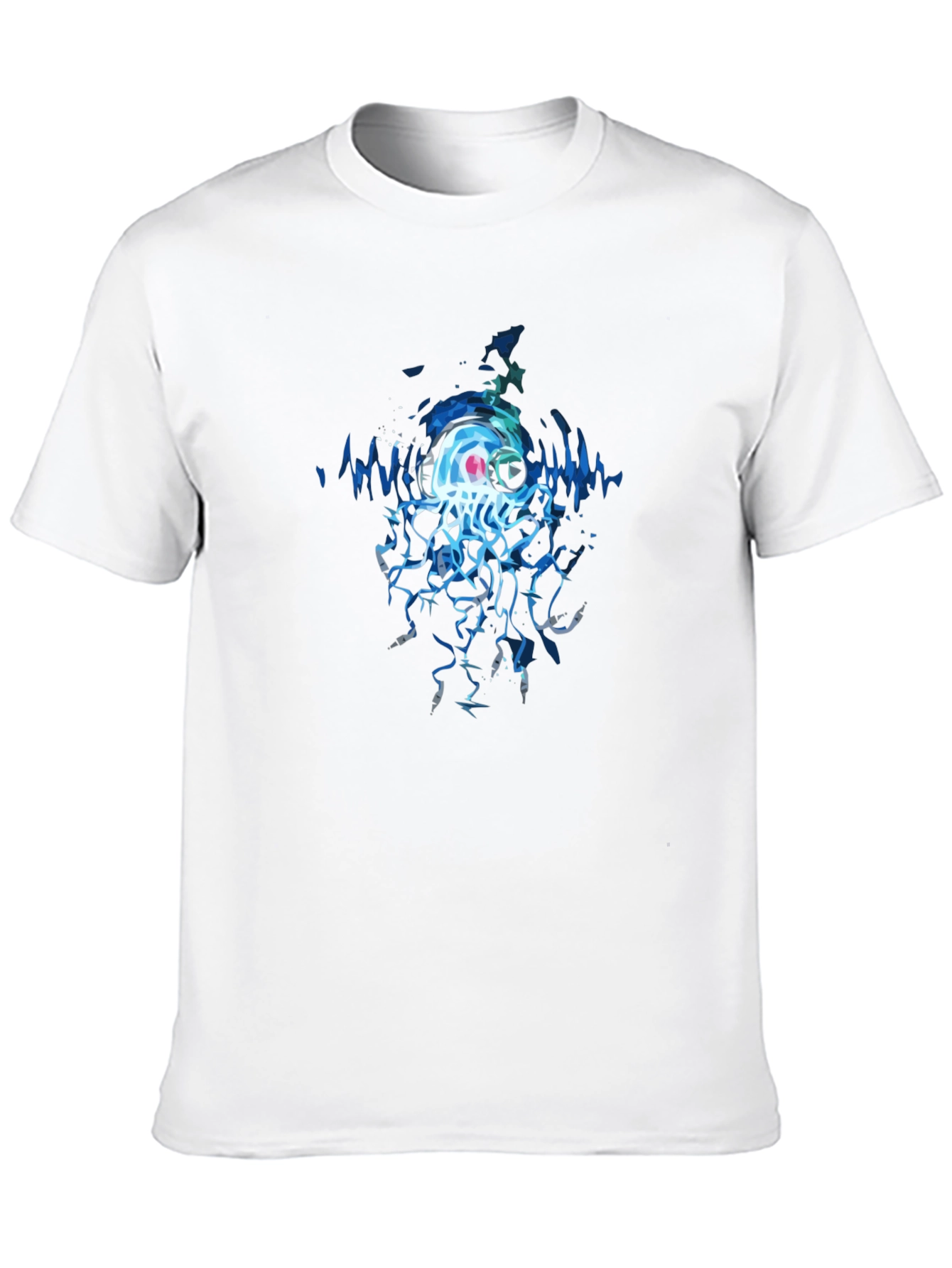 Jellyfish DJ Graphic Tee - Cool Black T-Shirt