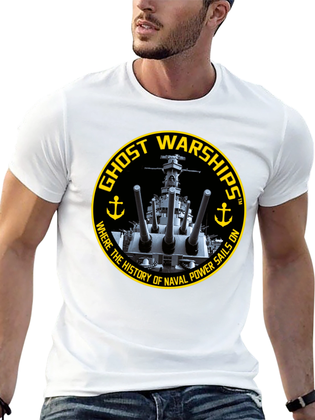 Ghost Warships T-Shirt - Naval History Tee