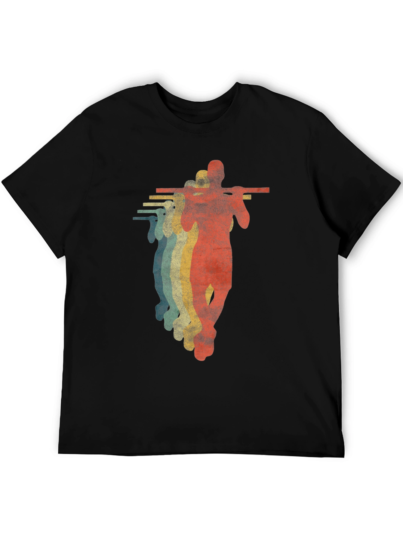 Retro Weightlifter Graphic Tee
