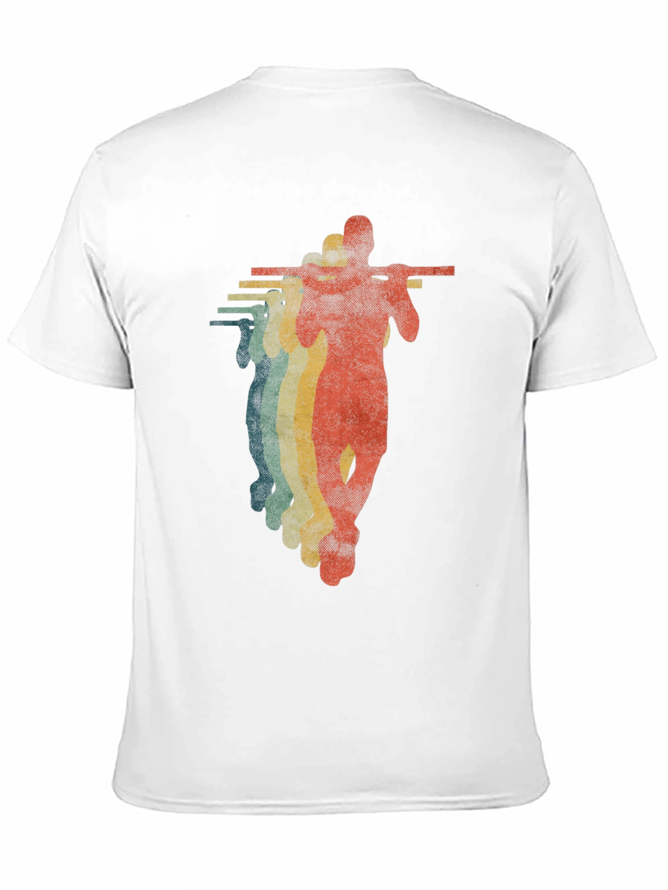 Retro Weightlifter Graphic Tee