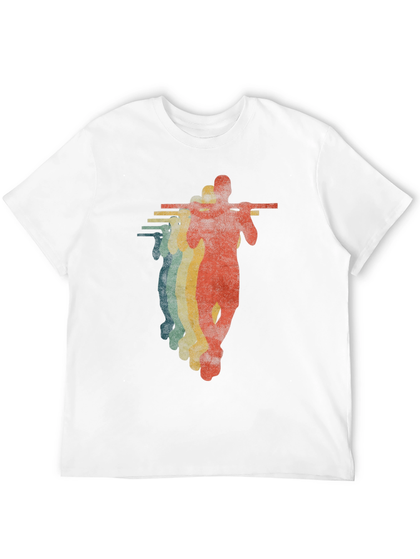 Retro Weightlifter Graphic Tee