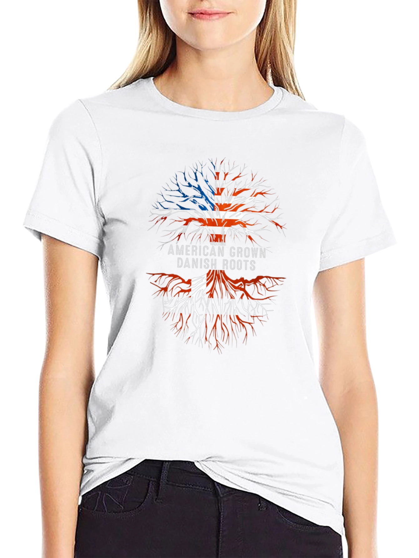 American Grown Danish Roots T-Shirt