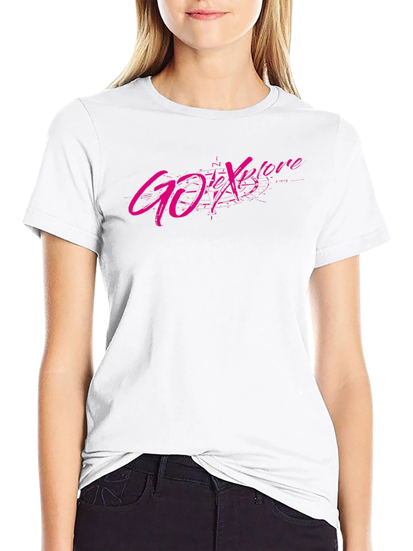 Go to Xplore Black Tee
