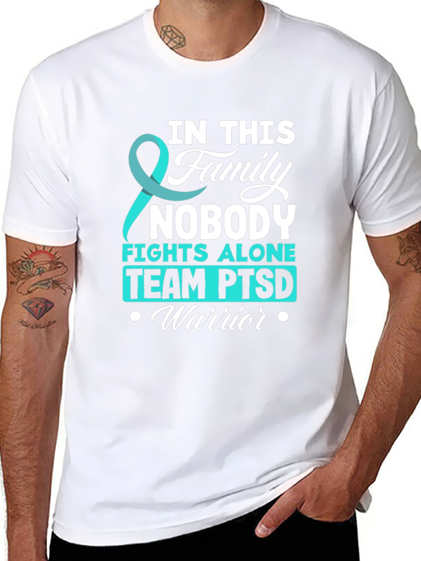 PTSD Warrior Family Support T-Shirt