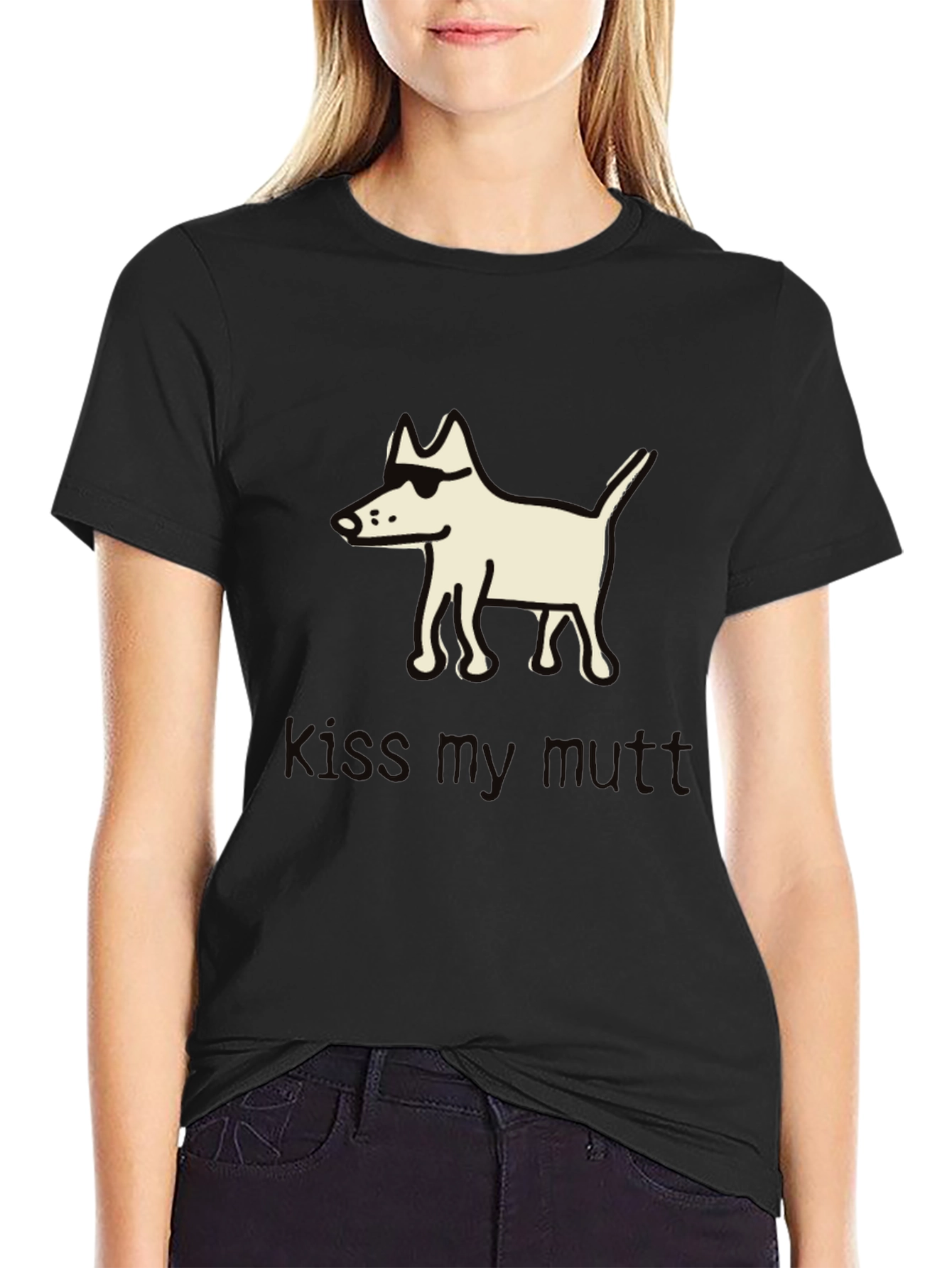 Cool Mutt T-Shirt - Black