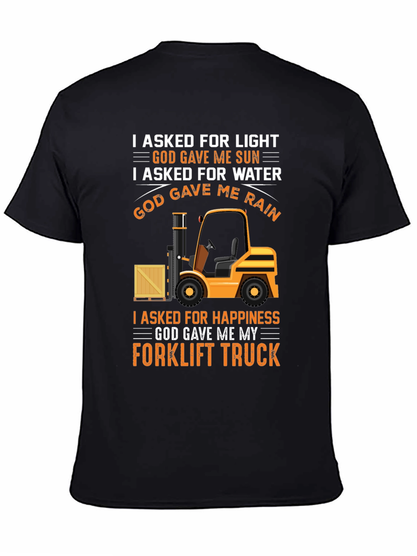 Forklift Truck Graphic Tee