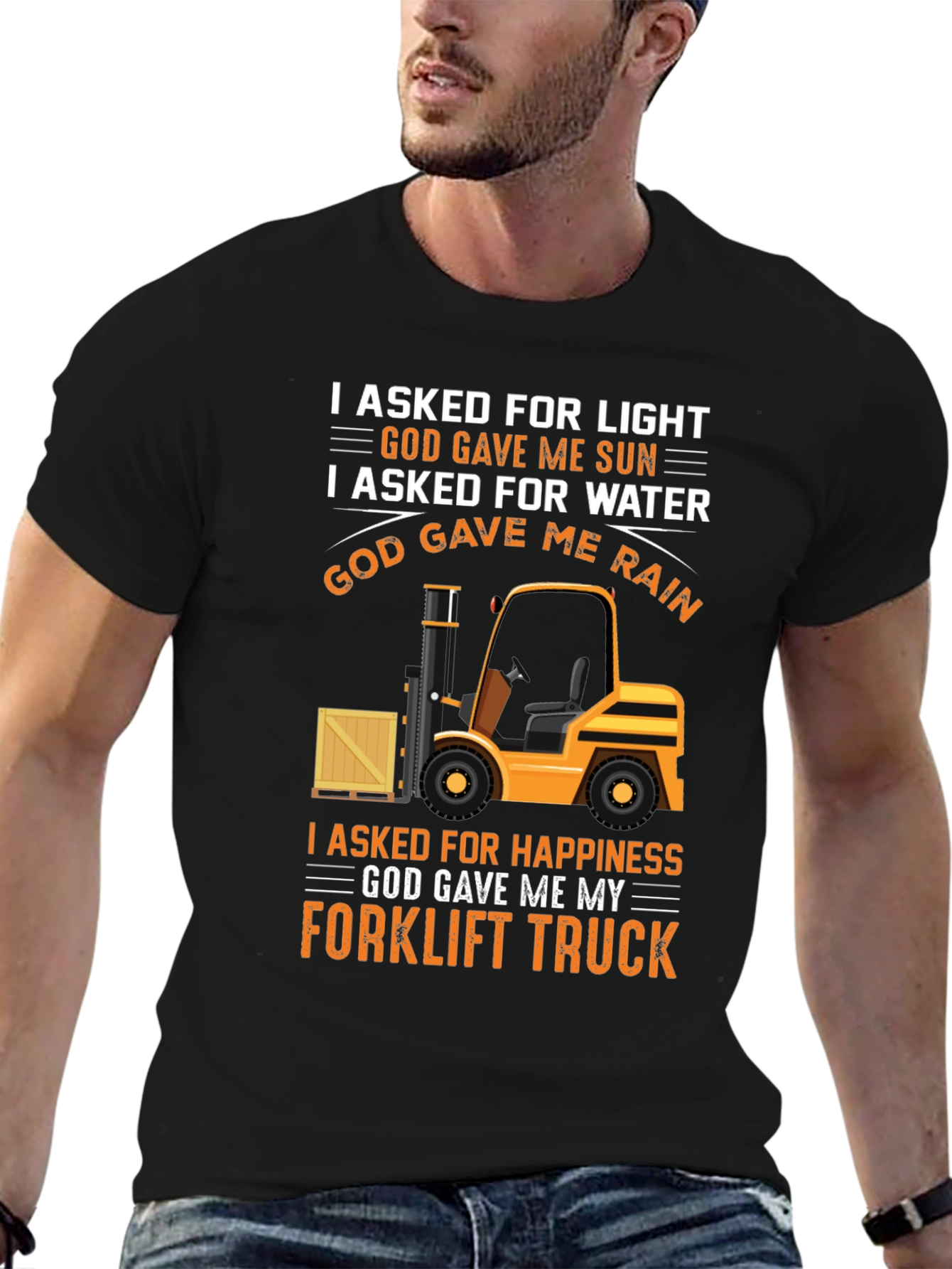 Forklift Truck Graphic Tee