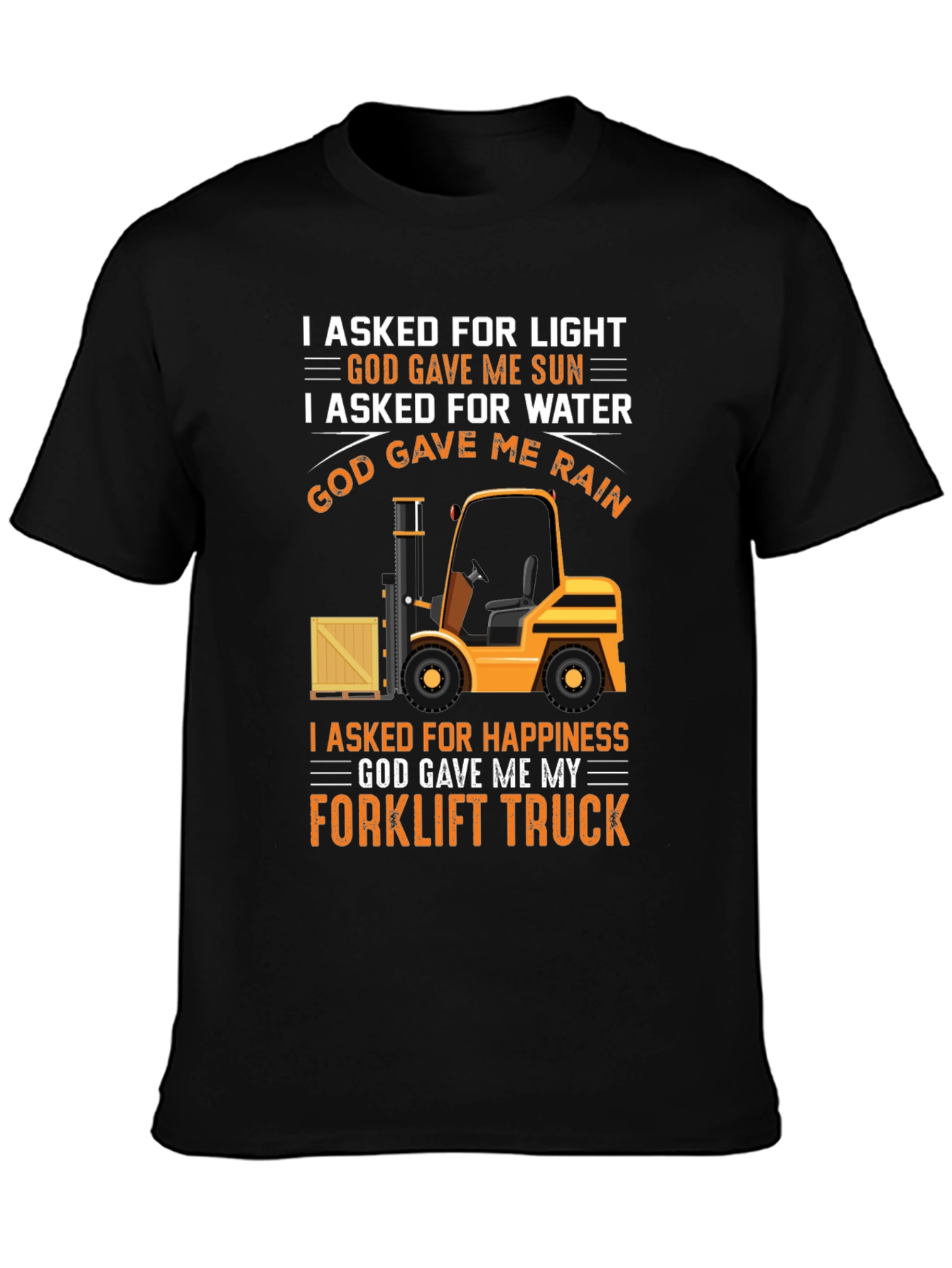 Forklift Truck Graphic Tee