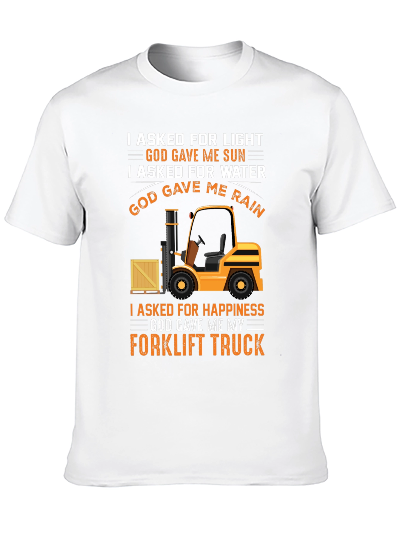 Forklift Truck Graphic Tee