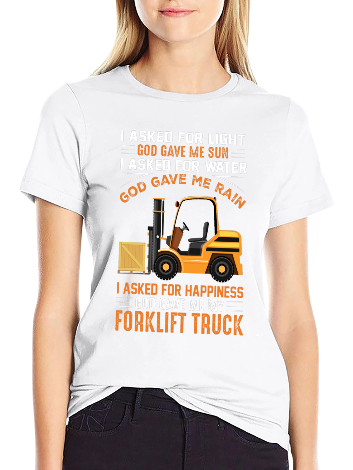 Forklift Truck Graphic Tee