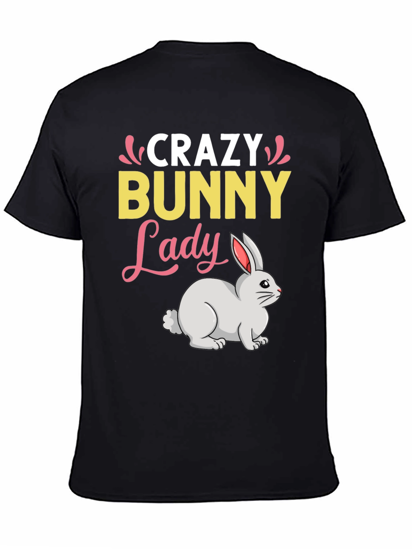 Crazy Bunny Lady T-Shirt