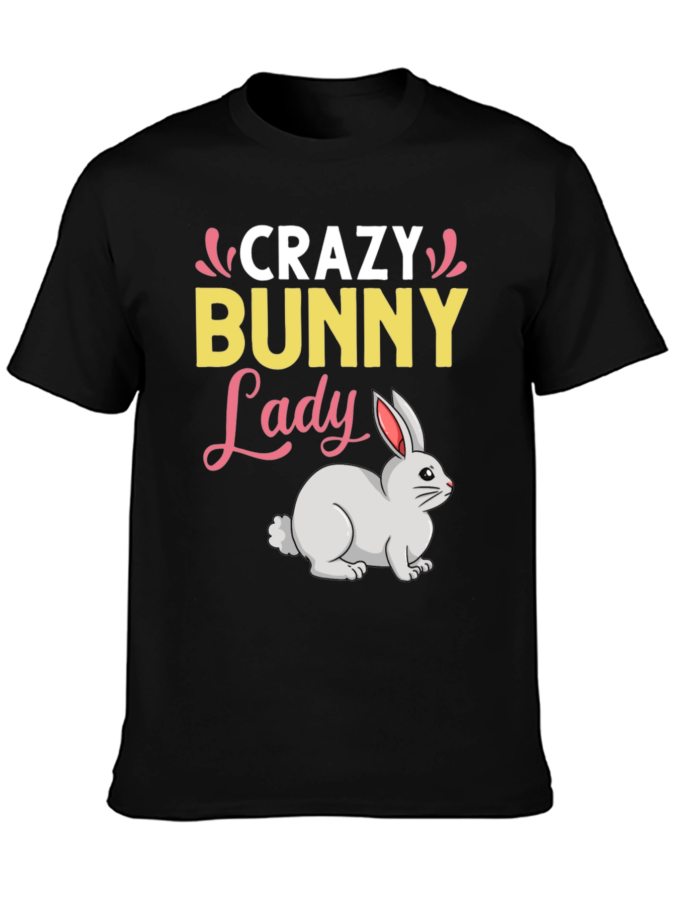 Crazy Bunny Lady T-Shirt