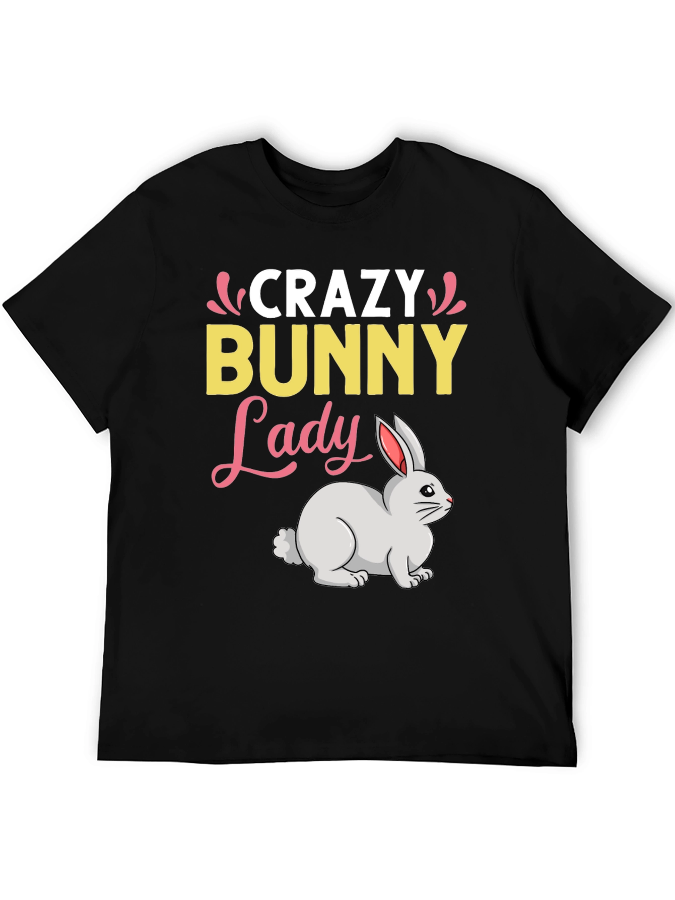 Crazy Bunny Lady T-Shirt