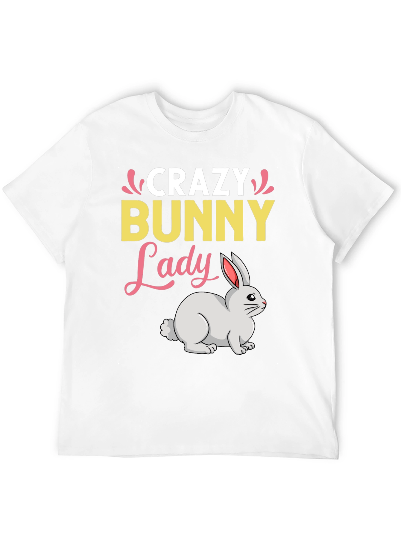 Crazy Bunny Lady T-Shirt
