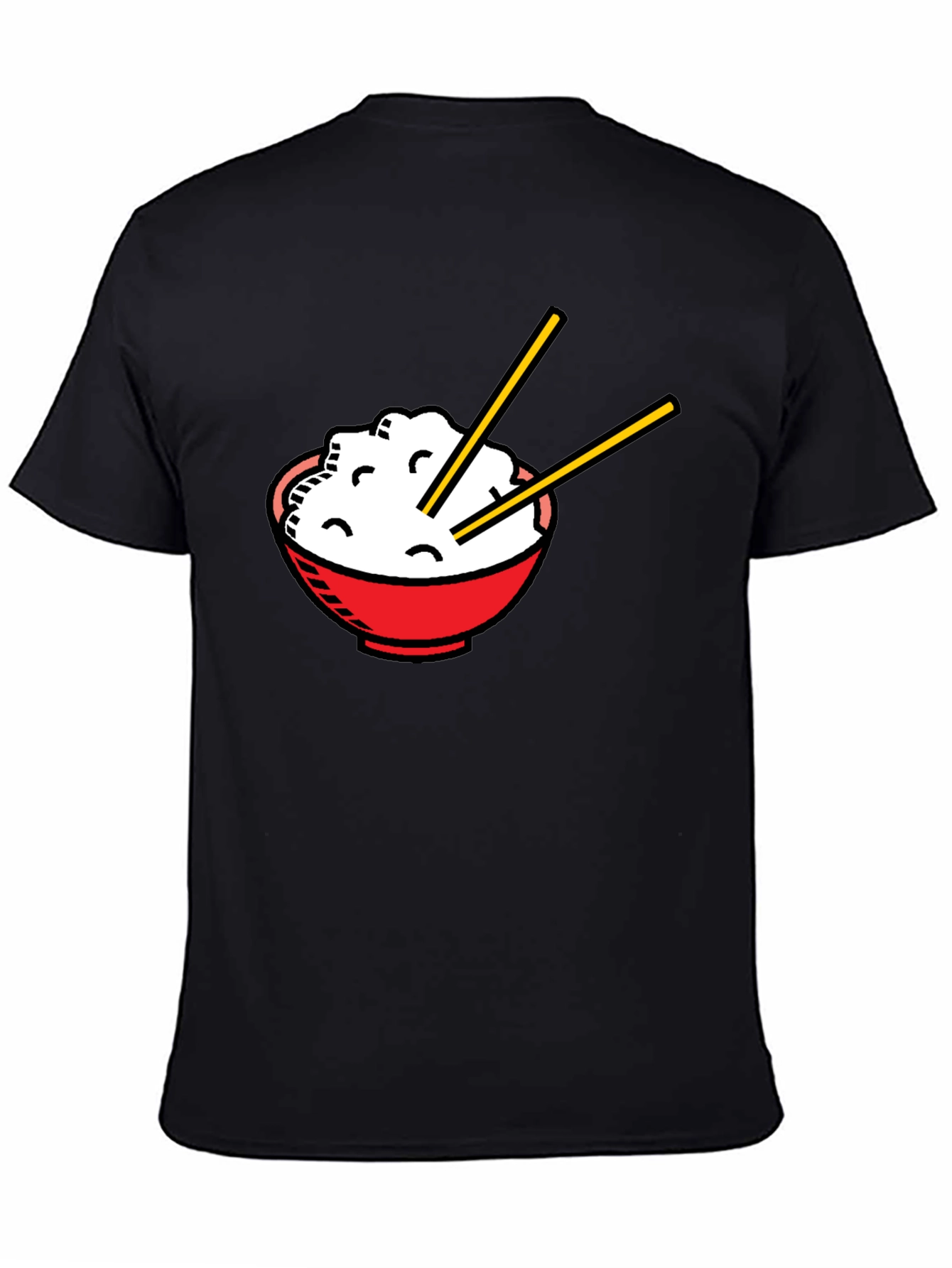 Rice Bowl Graphic T-Shirt - Unisex Asian Food Tee