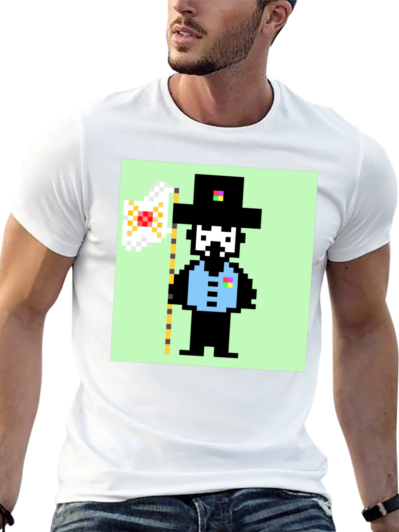 Pixel Art Graphic T-Shirt