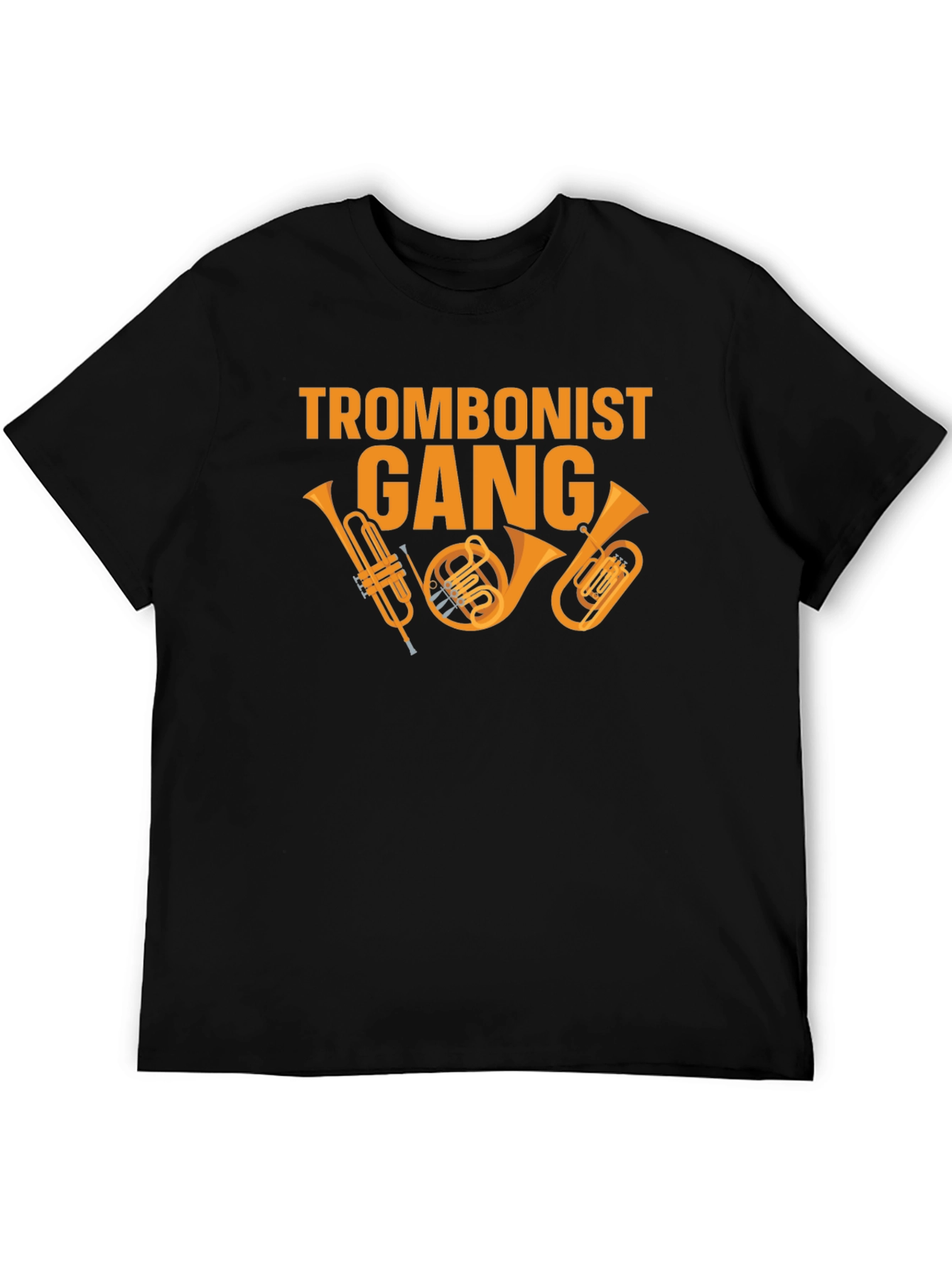 Trombonist Gang Graphic Tee - Musician T-Shirt