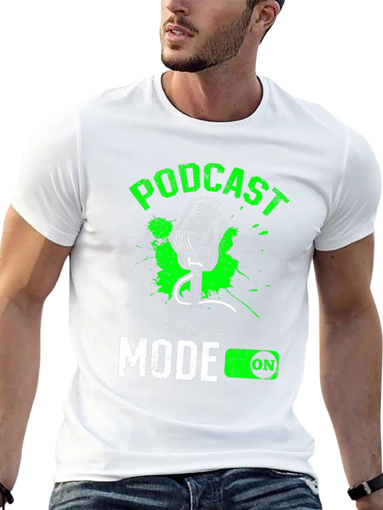 Podcast Mode On T-Shirt