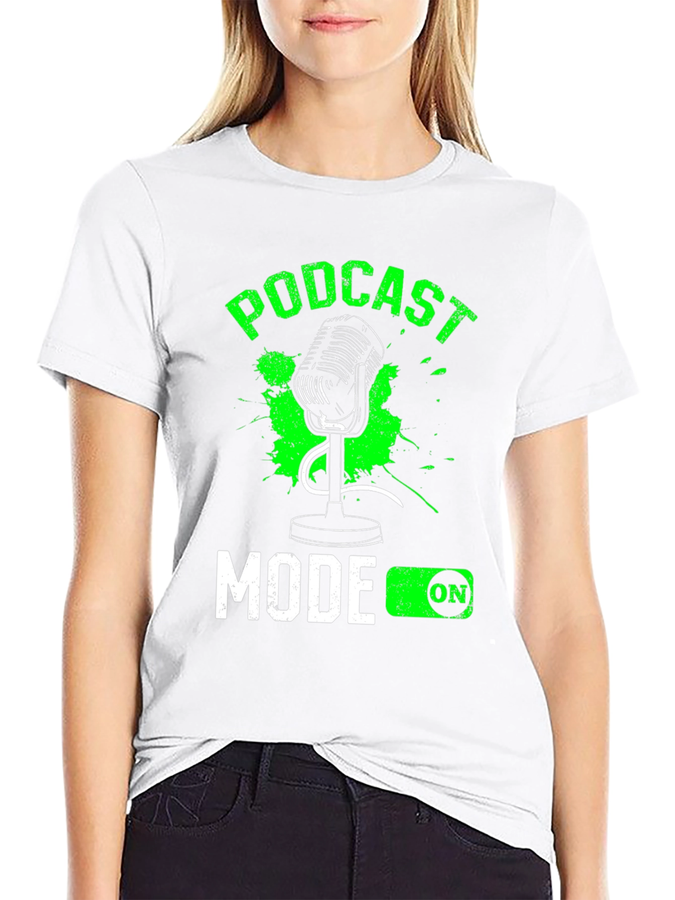 Podcast Mode On T-Shirt