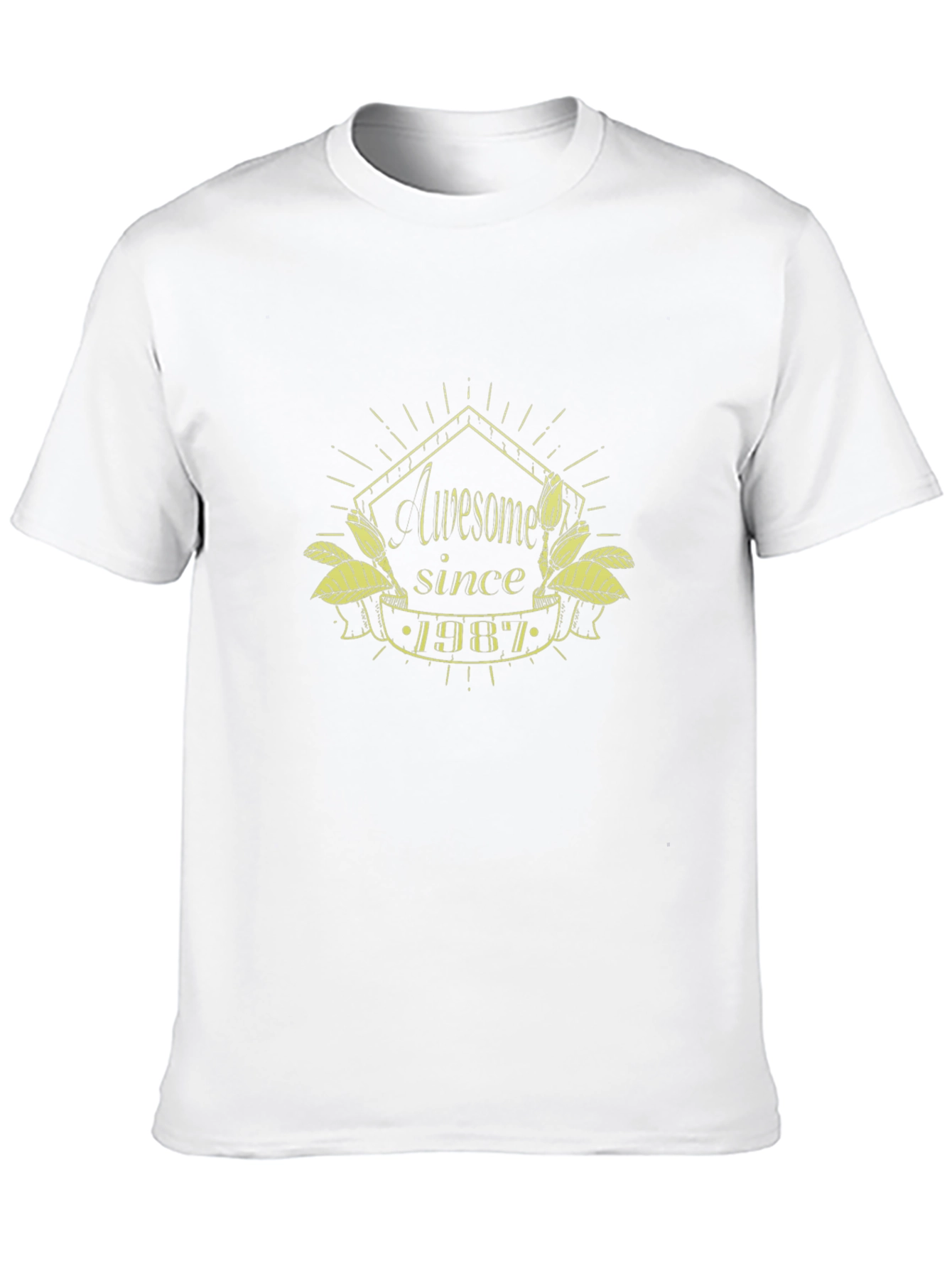 Awesome Since 1987 Black T-Shirt