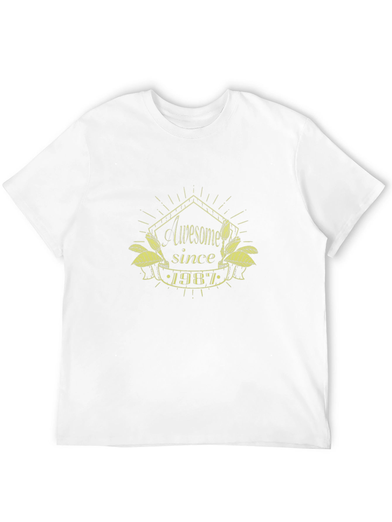 Awesome Since 1987 Black T-Shirt