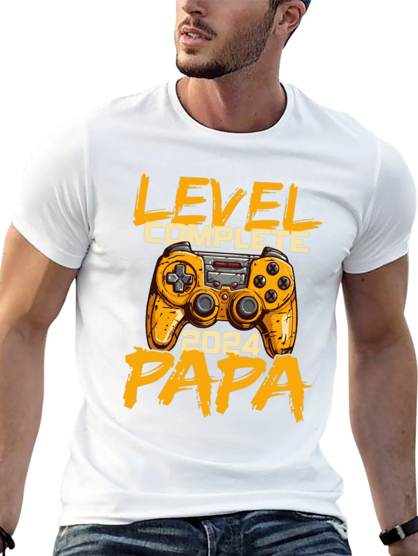 Level Complete 2024 Papa T-Shirt