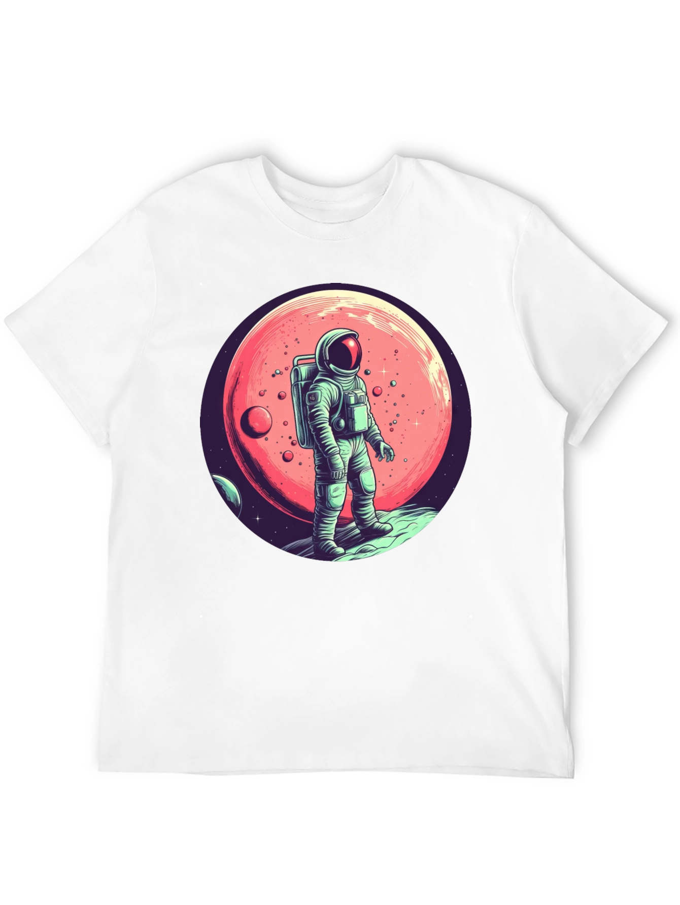 Astronaut Graphic Tee - Space Adventure Shirt