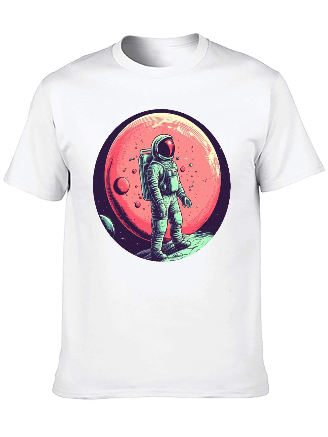 Astronaut Graphic Tee - Space Adventure Shirt
