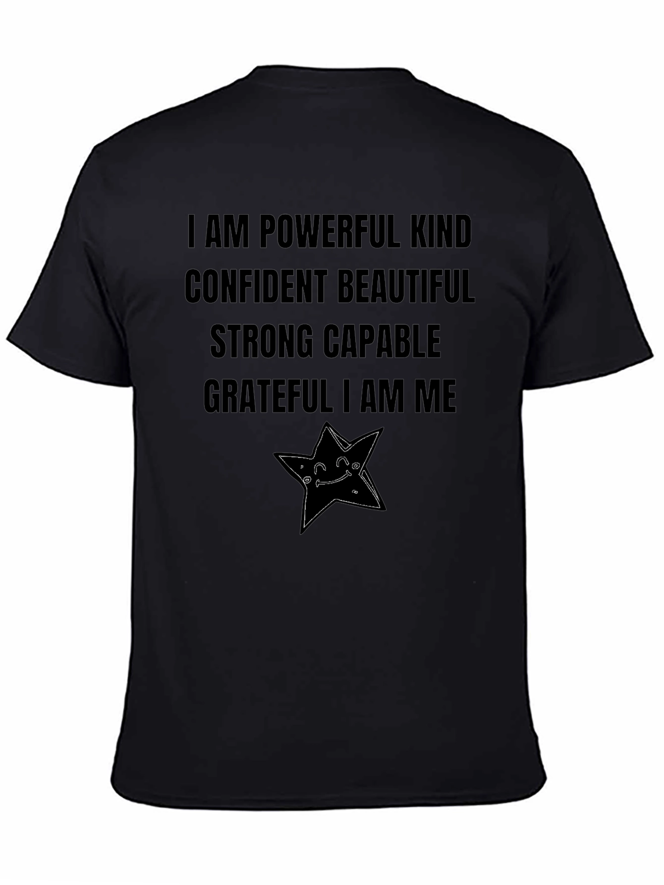 Empowering Affirmations Black T-Shirt