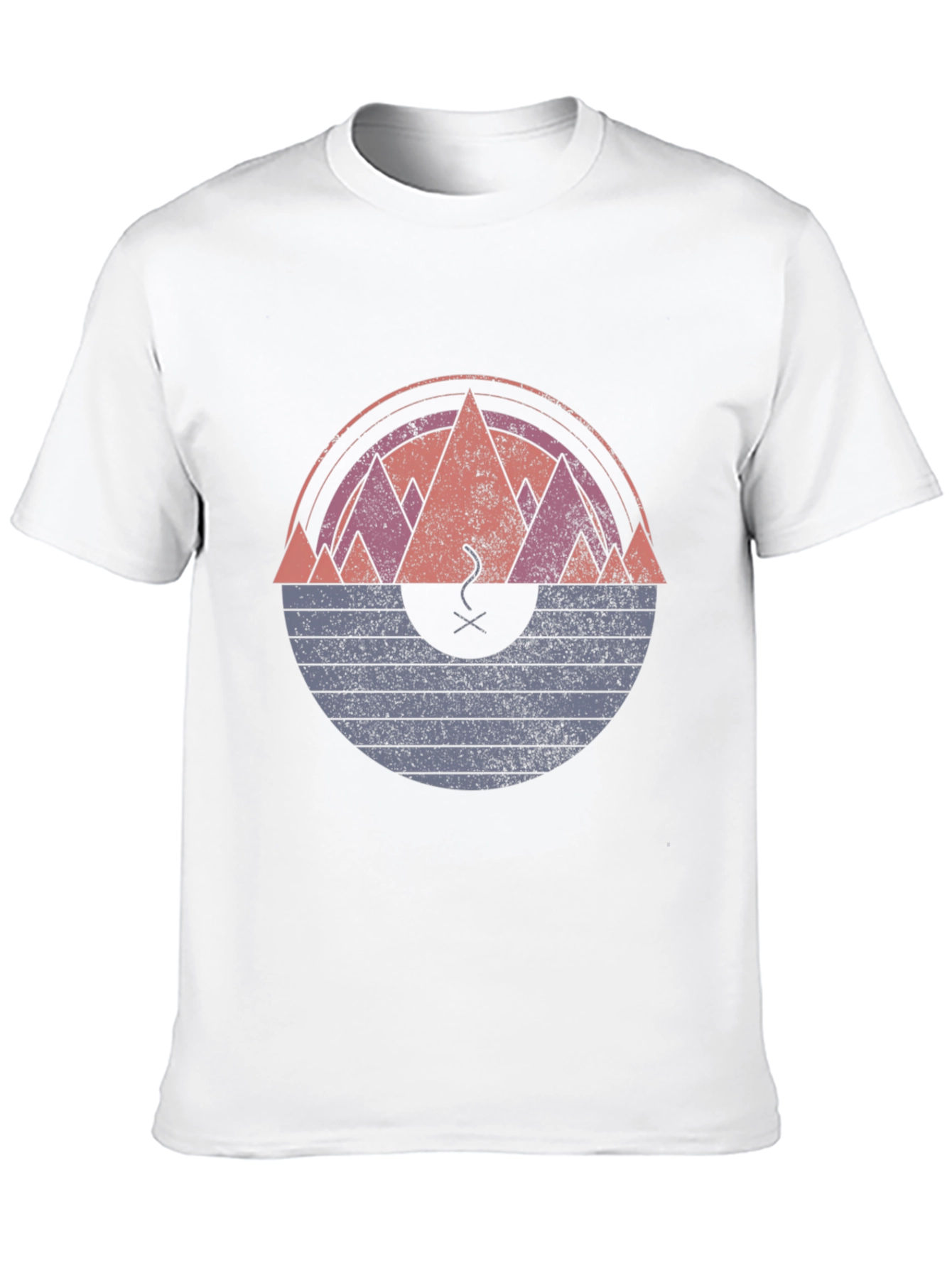 Mountain Sunset Graphic Tee - Unique Design