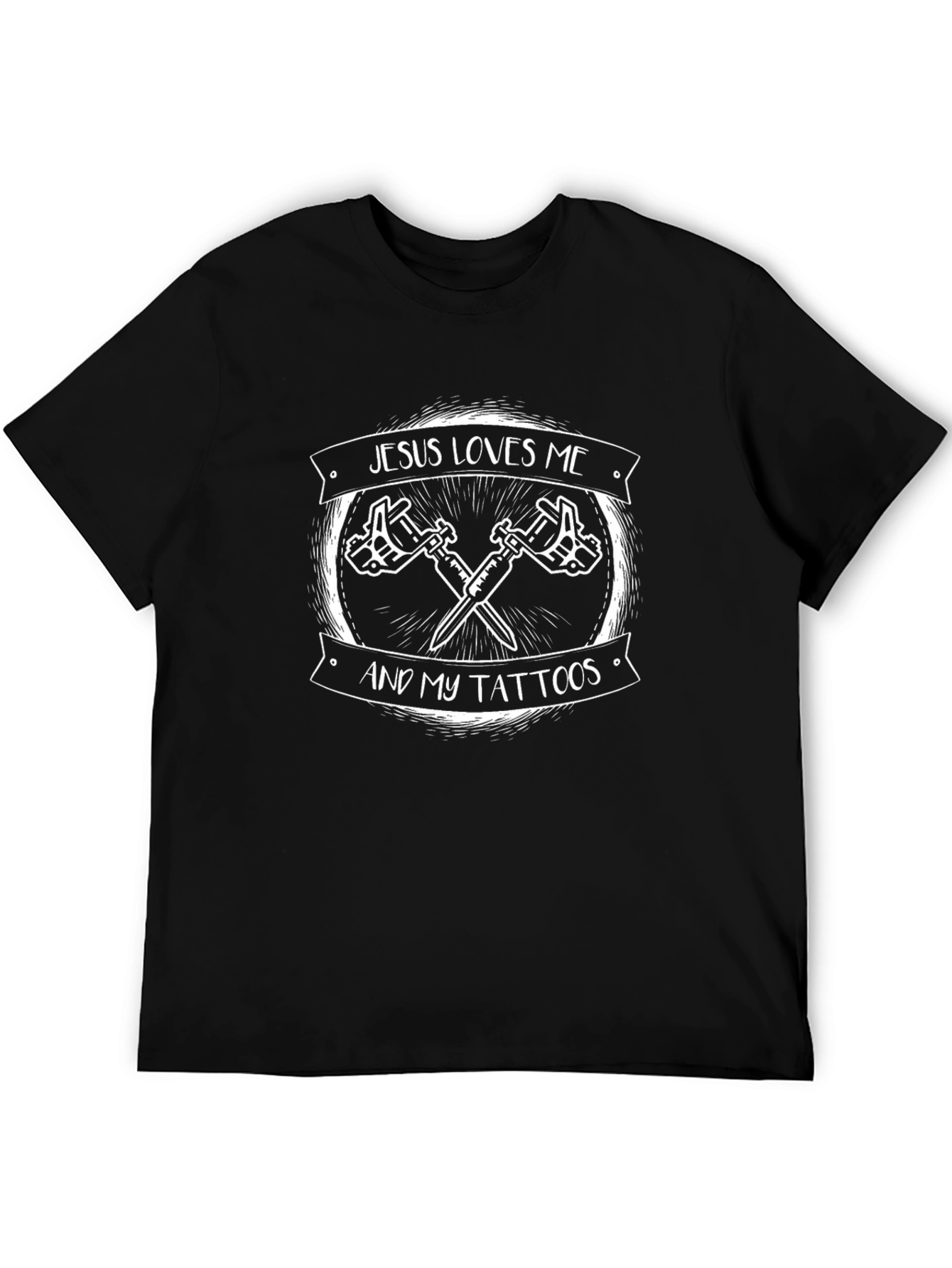 Jesus Loves Me And My Tattoos T-Shirt