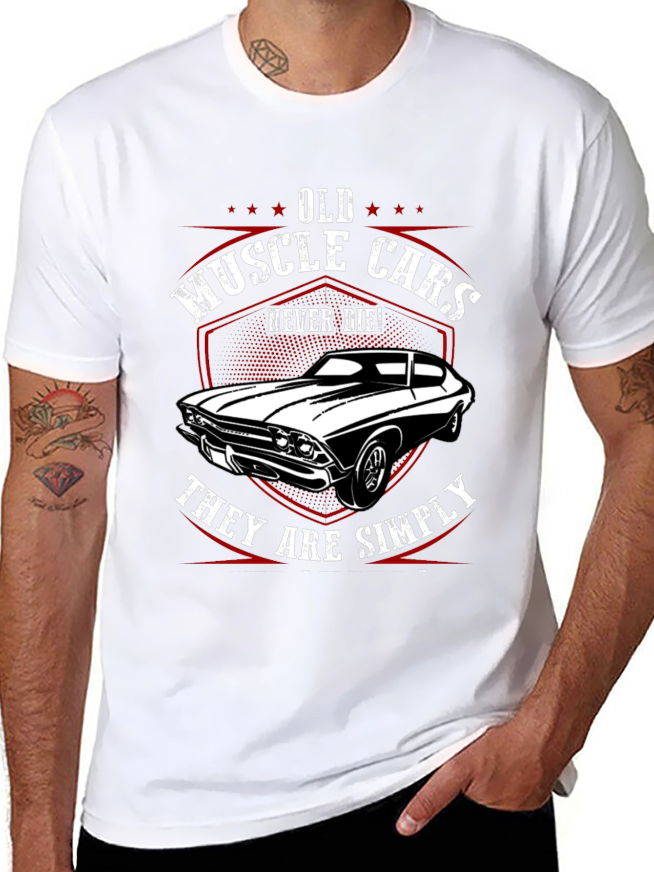 Old Muscle Cars Never Die T-Shirt