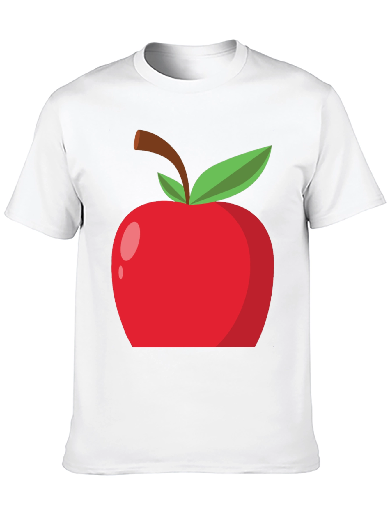 Apple Graphic Tee - Casual Style