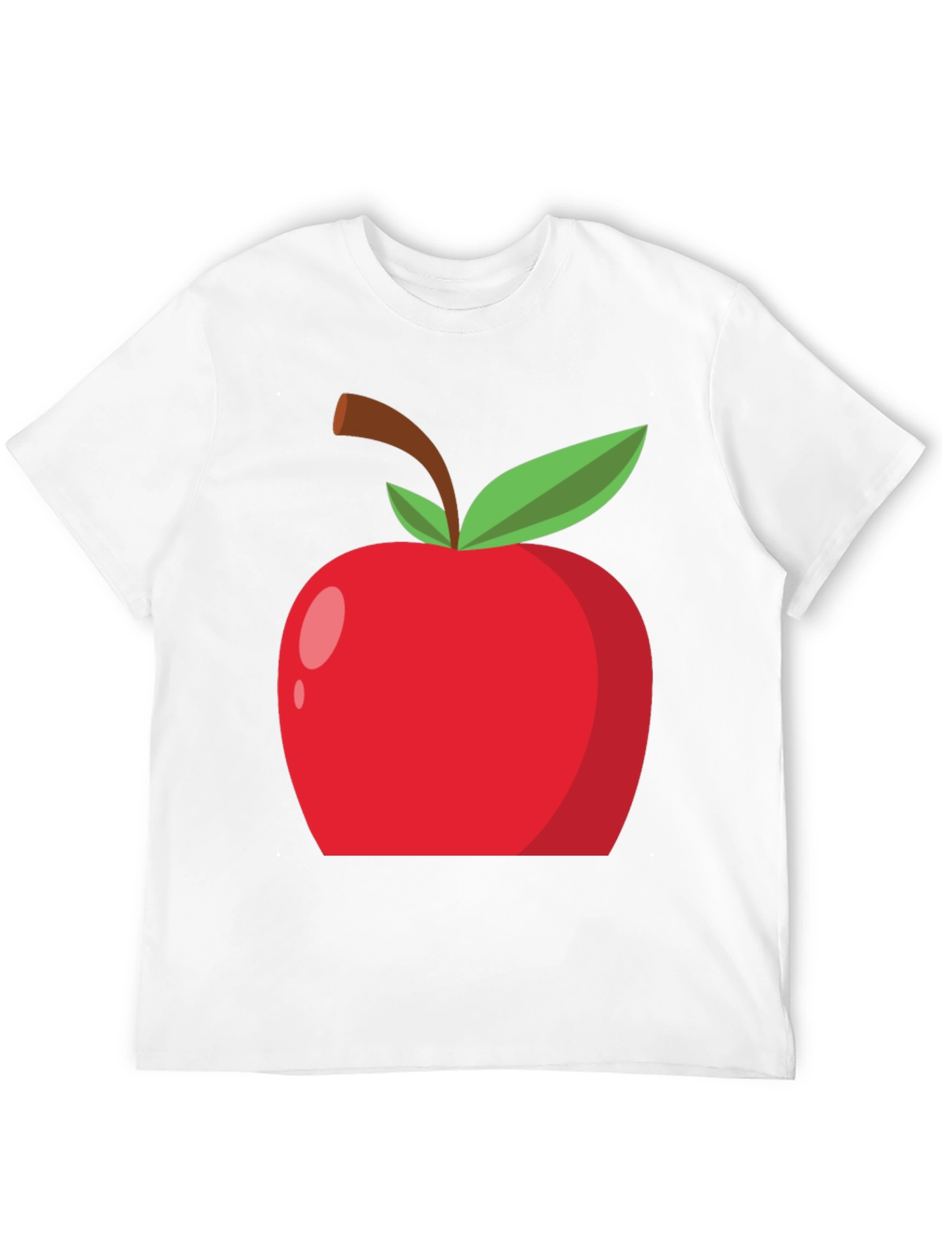 Apple Graphic Tee - Casual Style