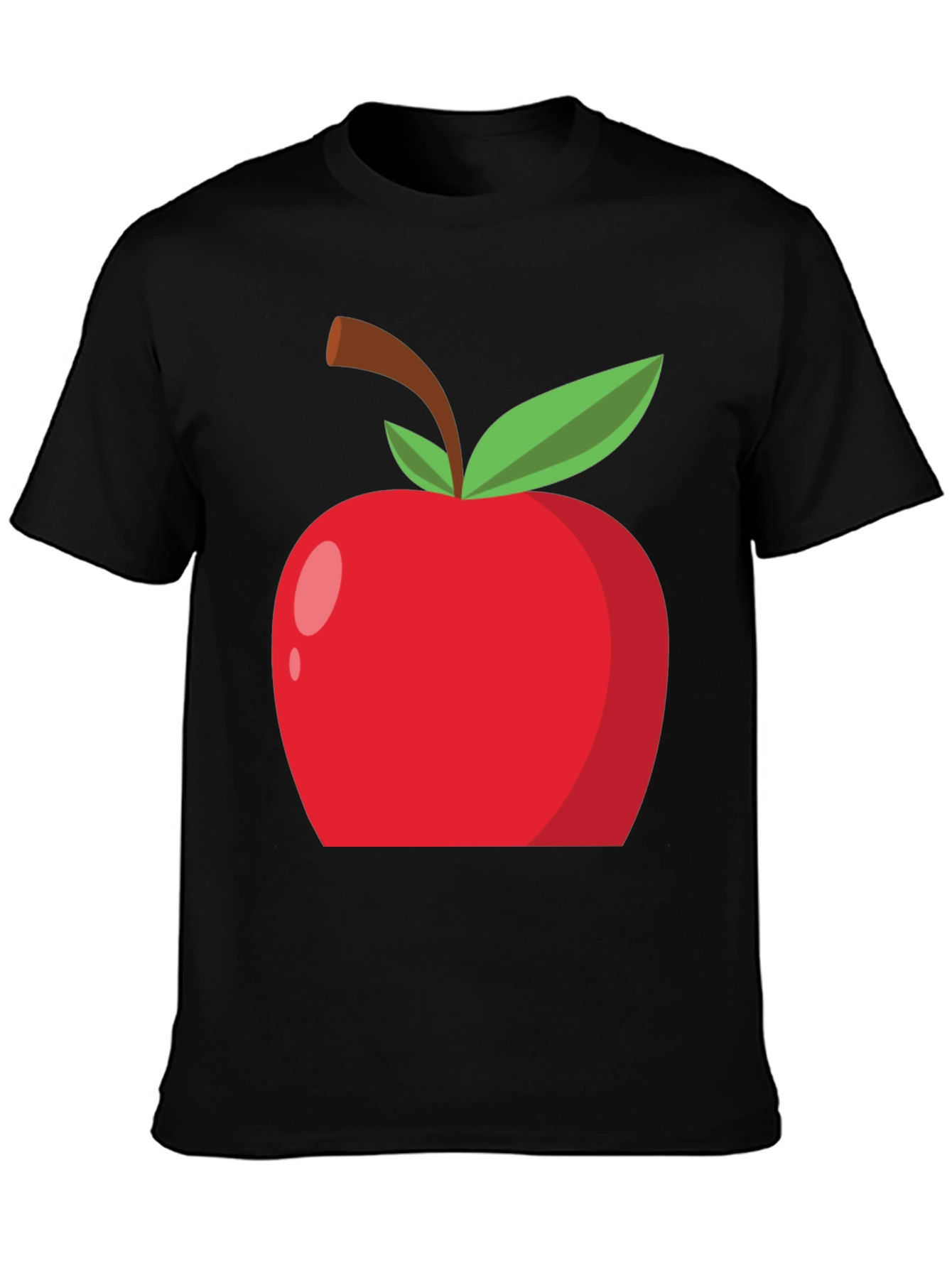 Apple Graphic Tee - Casual Style