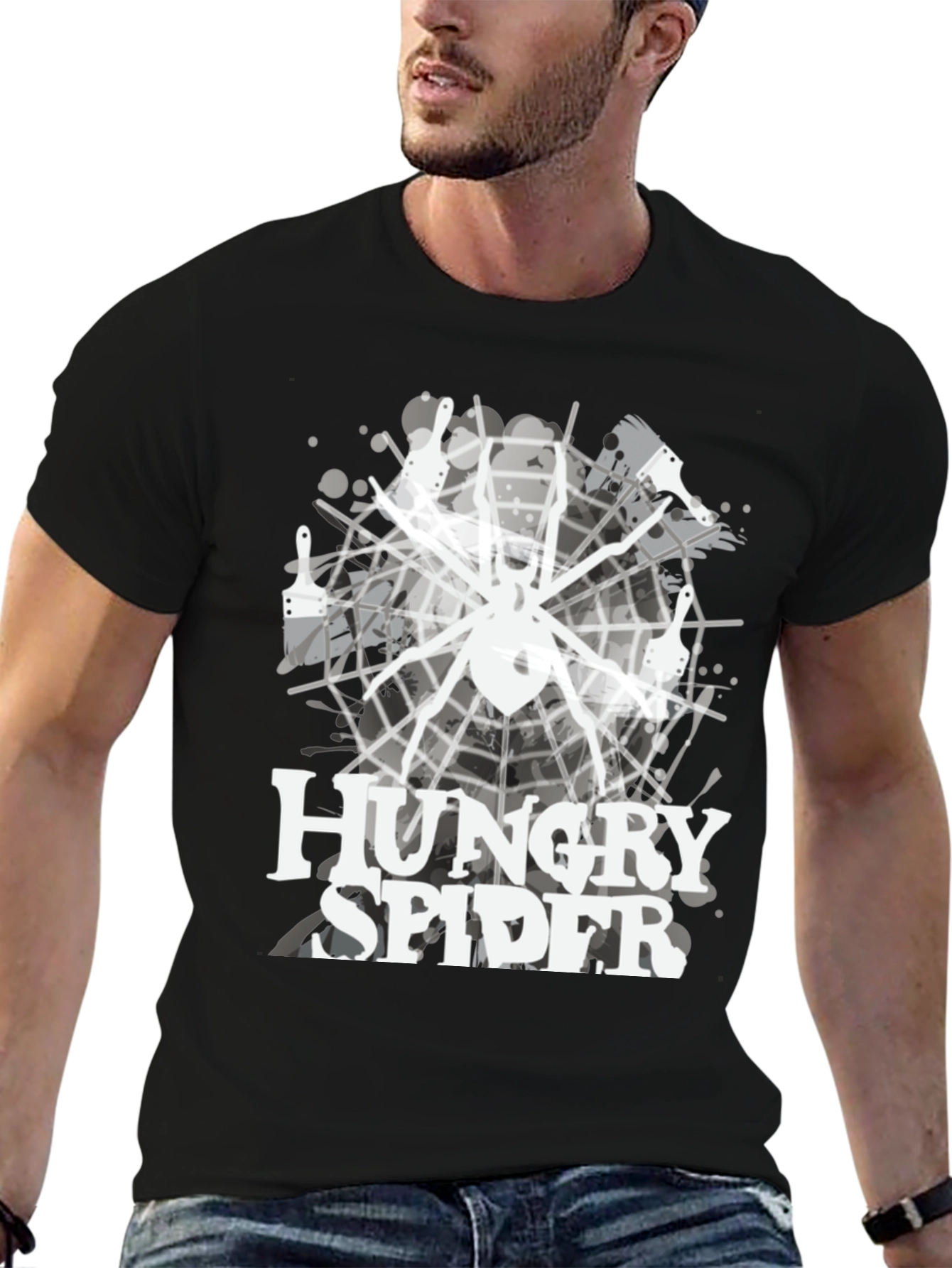 Hungry Spider Graphic Tee - Unique Design
