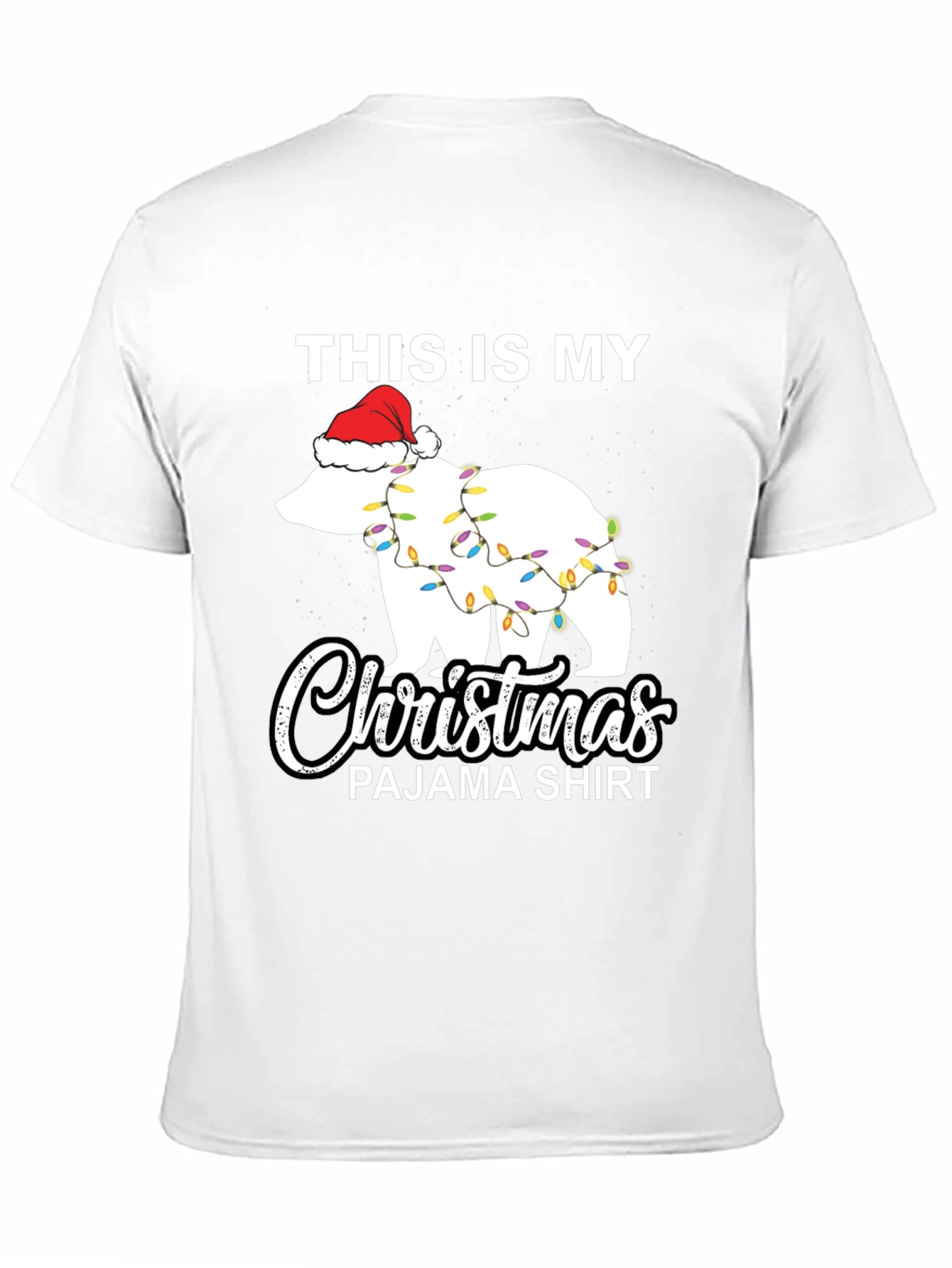 Christmas Bear Pajama T-Shirt