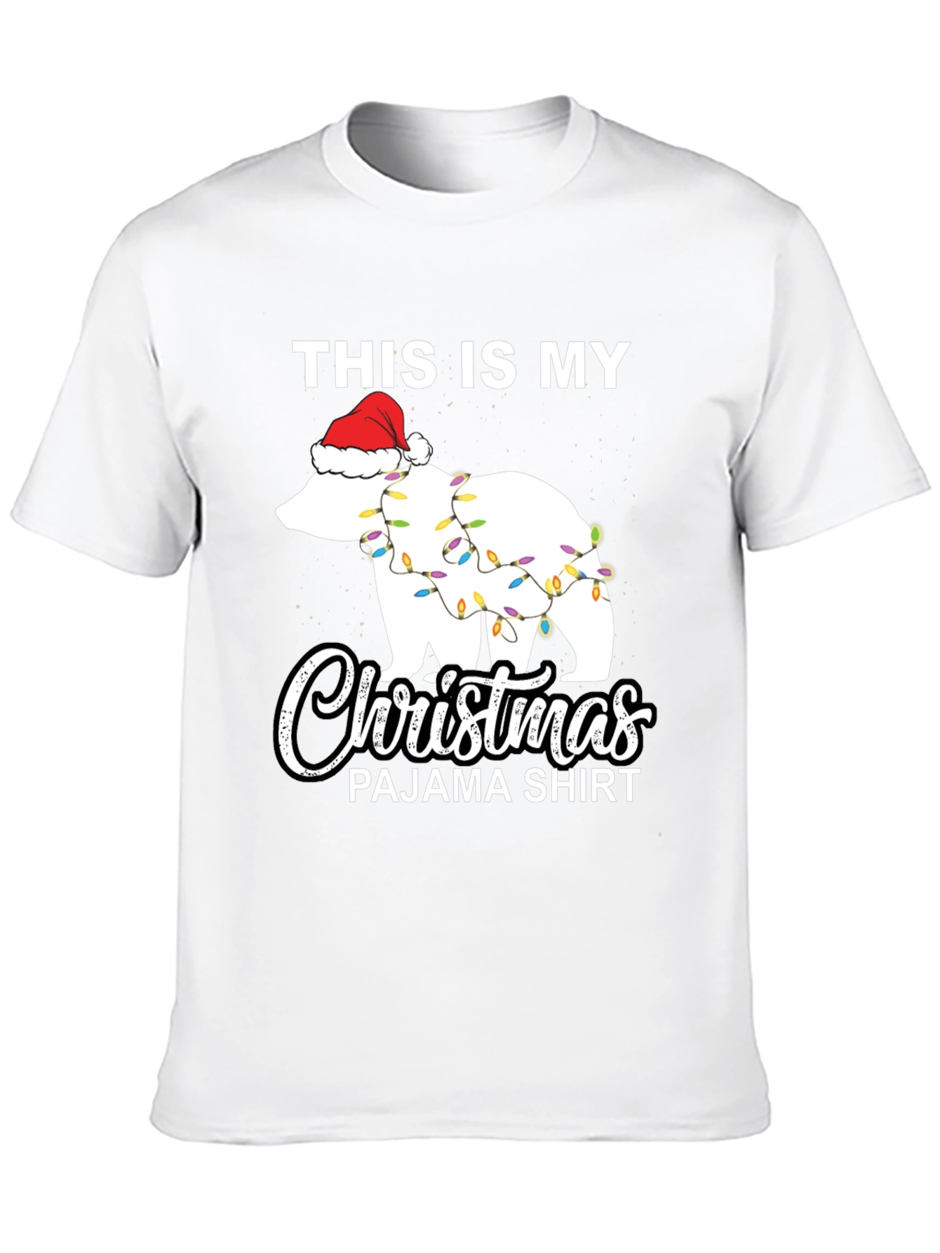 Christmas Bear Pajama T-Shirt