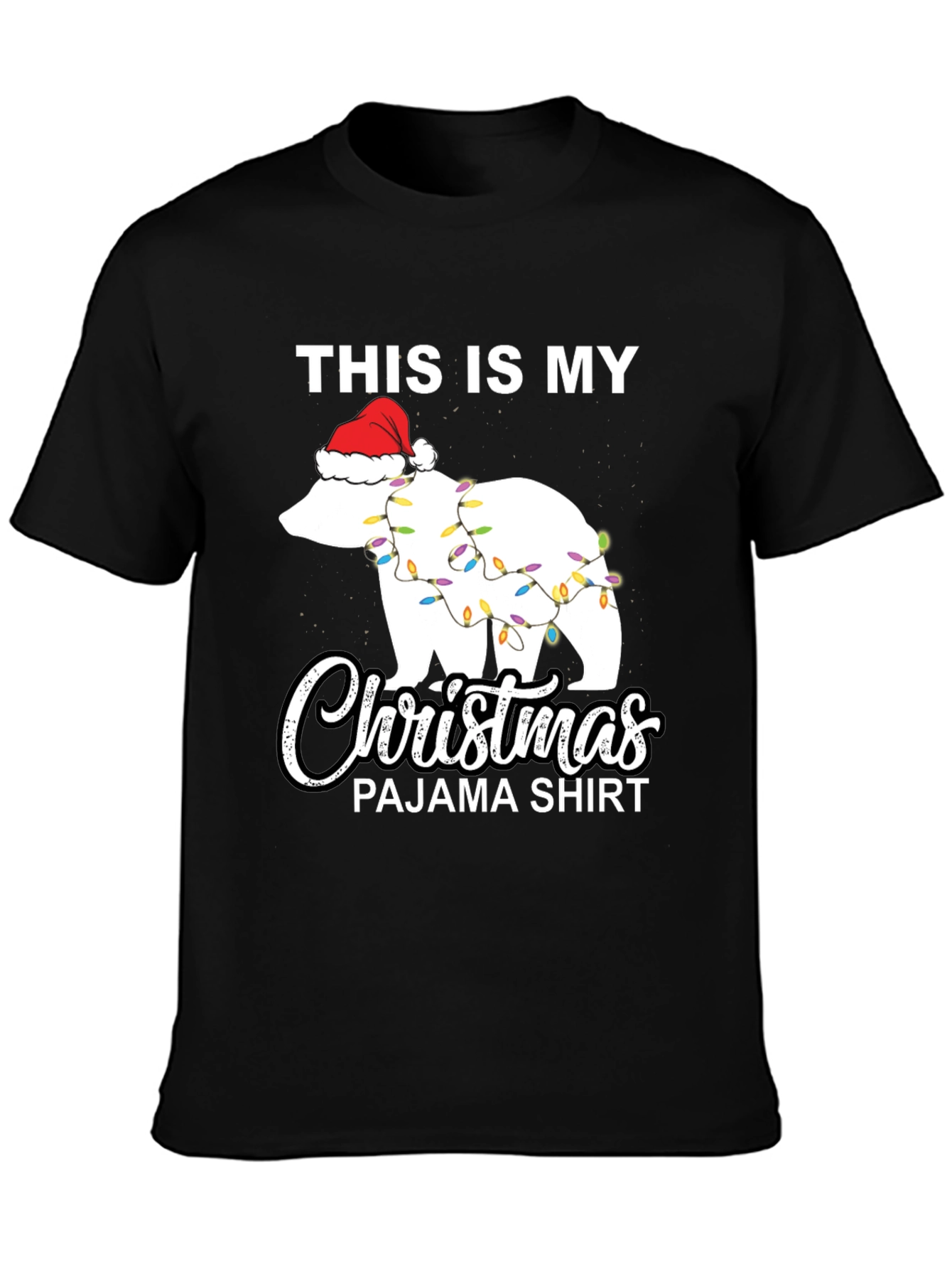 Christmas Bear Pajama T-Shirt