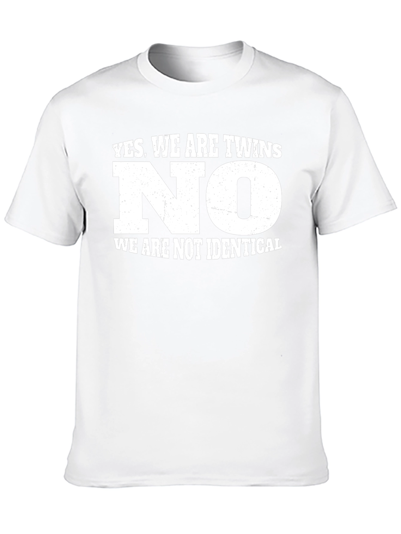 Twins Funny T-Shirt - Not Identical