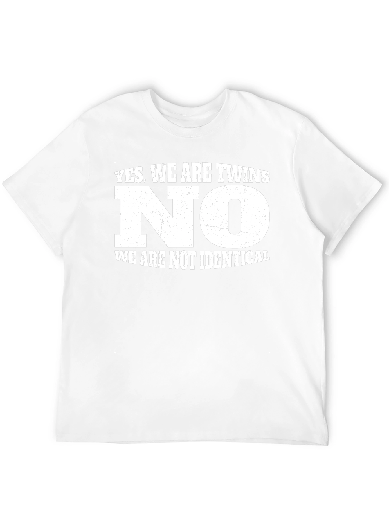 Twins Funny T-Shirt - Not Identical
