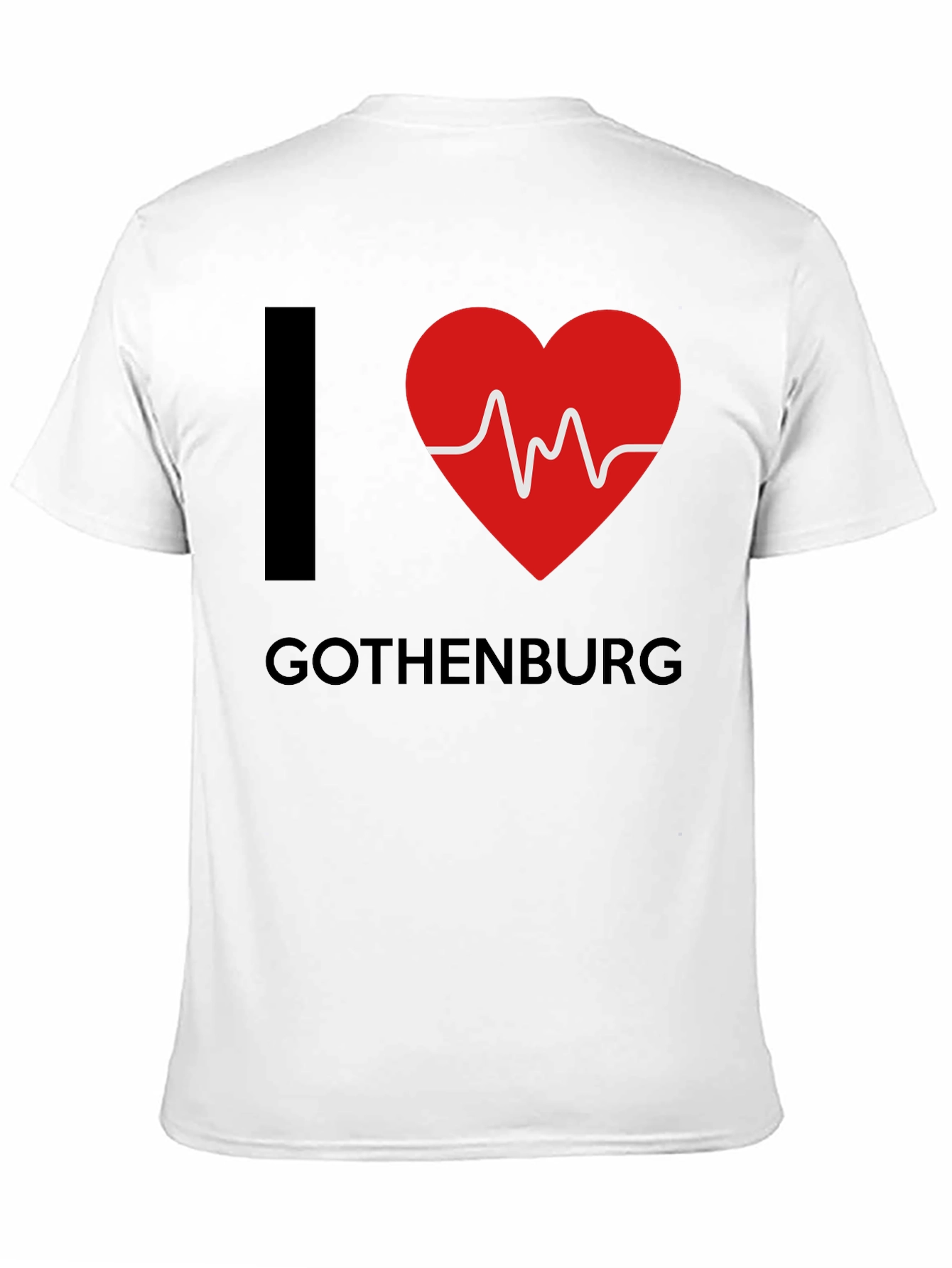 I Heart Gothenburg Black T-Shirt