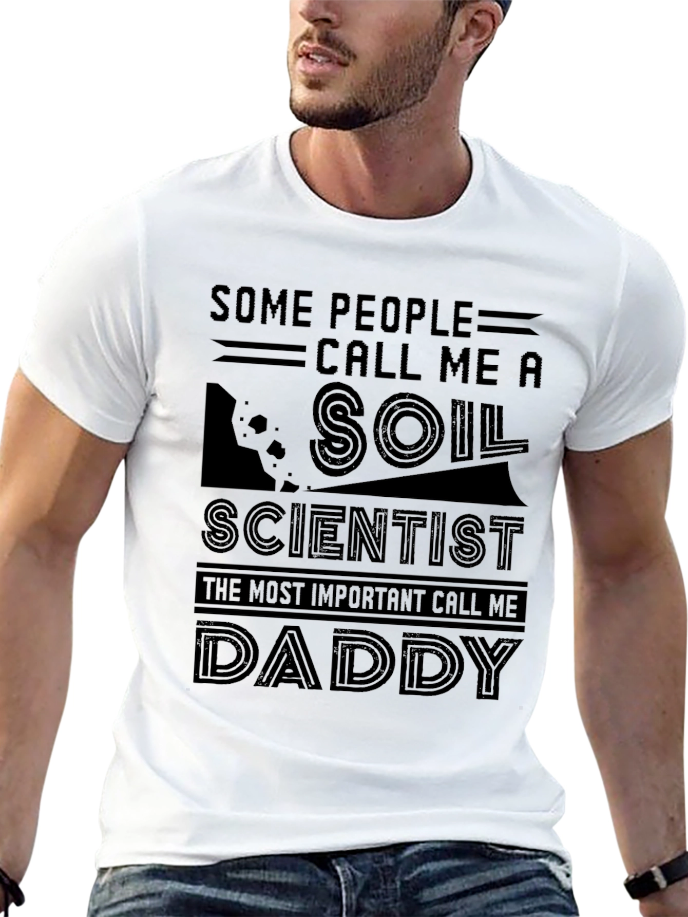 Soil Scientist Daddy Graphic T-Shirt