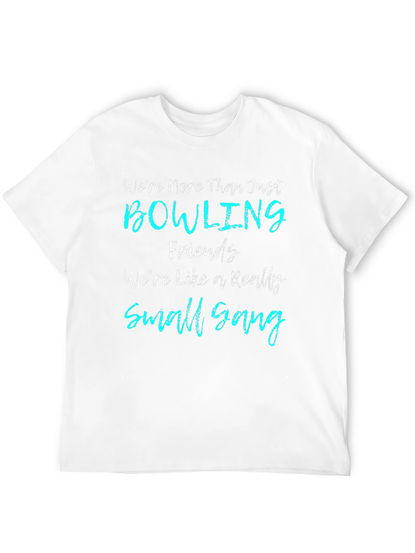 Bowling Friends Gang Graphic T-Shirt